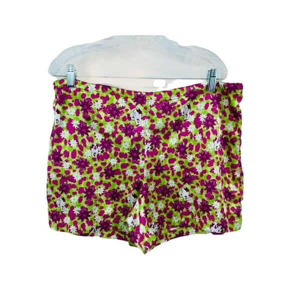 Vintage Fun And Attitude Big Dogs Satin Wild Girl Pajama Set Medium - Picture 8 of 11